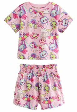 Next 2 Pack Set - Pyjama - Pink Green Alien -Next 771bfd1f23e548c686df05935158b4fb