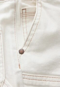 Next Carpenter Standard - Straight Leg Jeans - Ecru Cream -Next 77b73d23d2e444e7a7e5c167326f1228