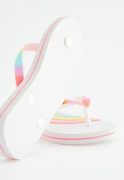 Next Flip Flops Standard - Teenslippers - White Rainbow -Next 77f2c780877449cd974bd9c8a4571d86