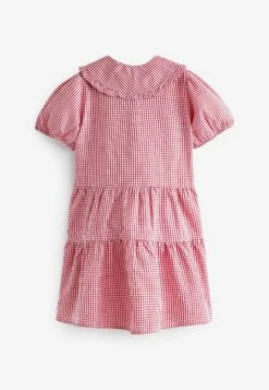 Next Rich School Gingham Tiered Pretty - Jurk - Red 6 Next Rich School Gingham Tiered Pretty - Jurk - Red -Next 78e3ae87da5140b089e3280467191eec