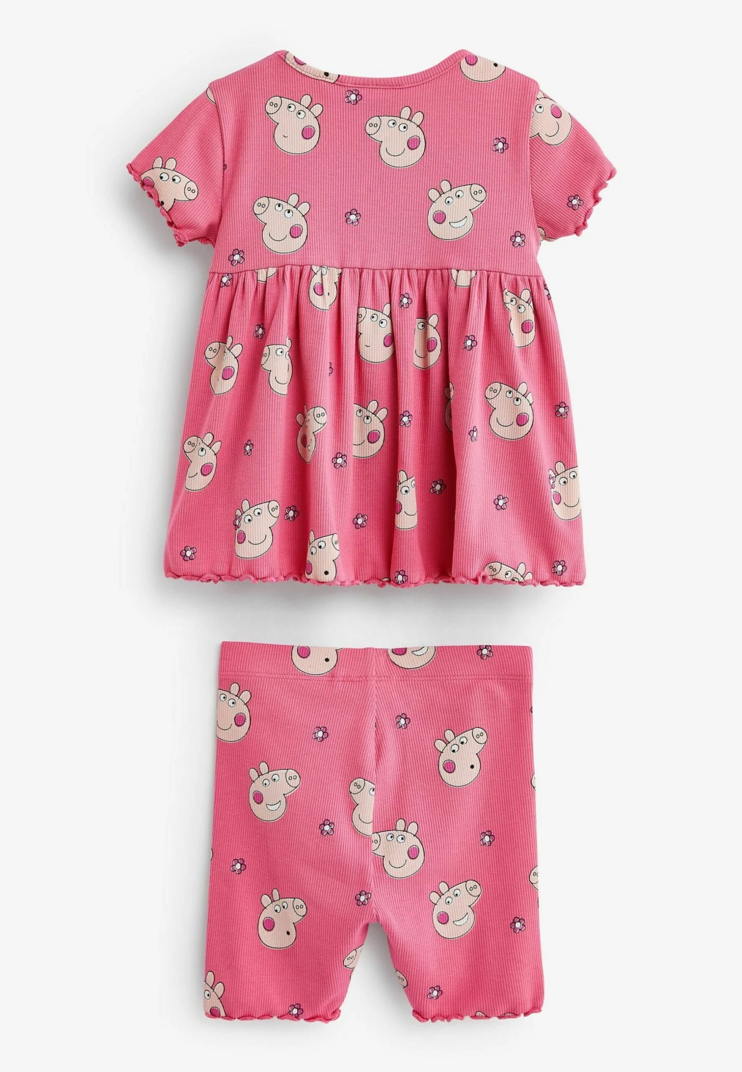 Next Peppa Short Co-Ord Set Standard - Shorts - Pink 2 Next Peppa Short Co-Ord Set Standard - Shorts - Pink - Afbeelding 2
