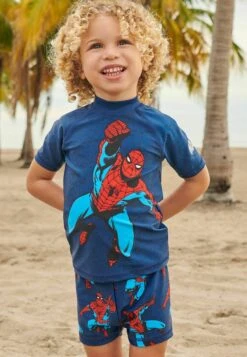 Next 2 Piece Sunsafe Set Standard - Shorts - Cobalt Blue Spider Man
