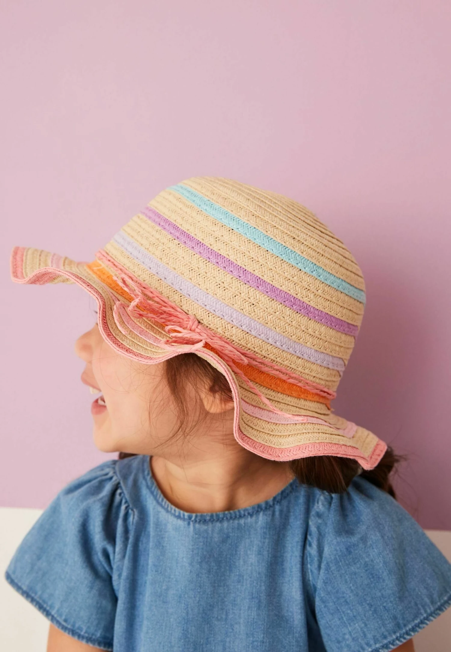 Next Wavy Brim- Hoed - Straw 2 Next Wavy Brim- Hoed - Straw - Afbeelding 2