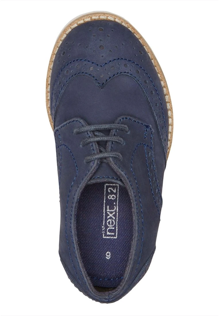 Next Leather Brogues- Veterschoenen - Blue 2 Next Leather Brogues- Veterschoenen - Blue - Afbeelding 2
