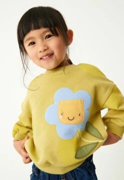 Next Standard - Sweater - Green Flower