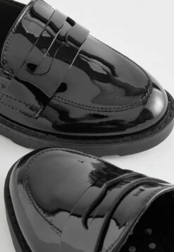 Next School Slim Standard - Instappers - Black Patent -Next 8056d2fa17324337a3857205231e56c3