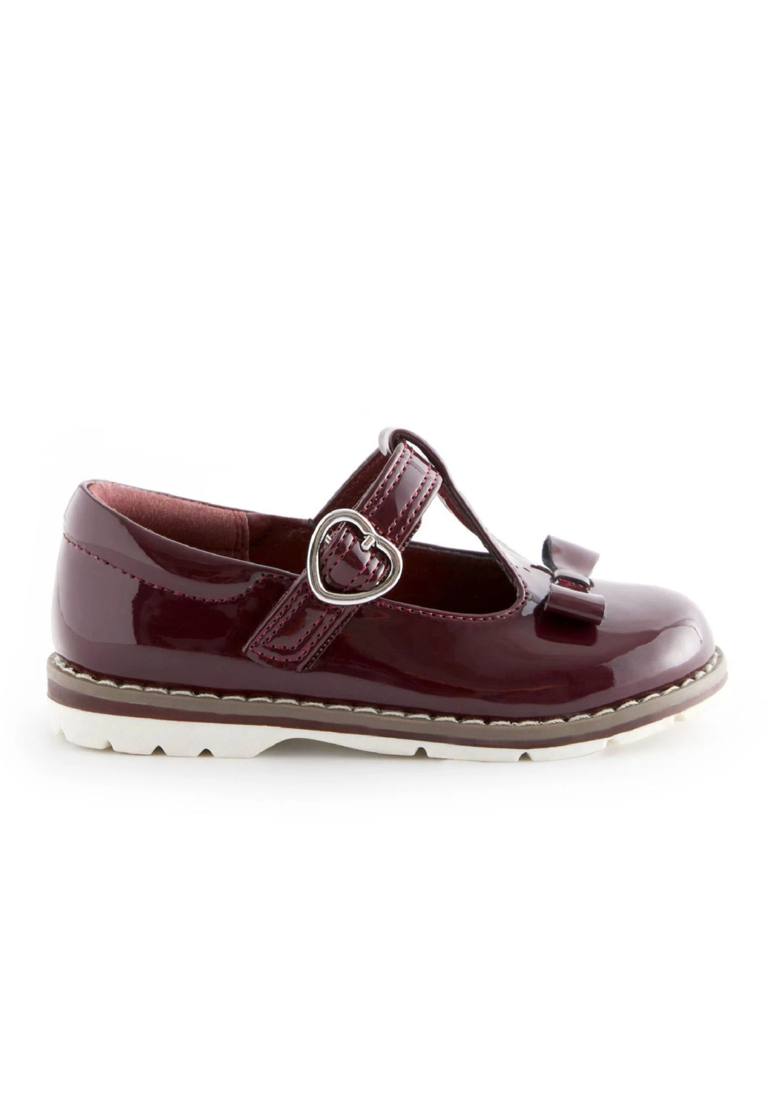 Next Bow T-Bar Standard Fit. - Babyschoenen - Plum Purple Patent 1 Next Bow T-Bar Standard Fit. - Babyschoenen - Plum Purple Patent