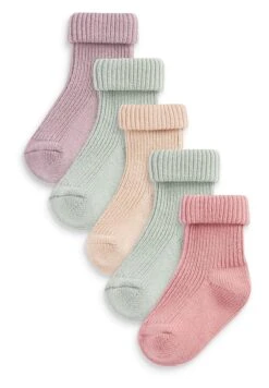 Next 5 Pack Rich Turnover Standard - Sokken - Pink