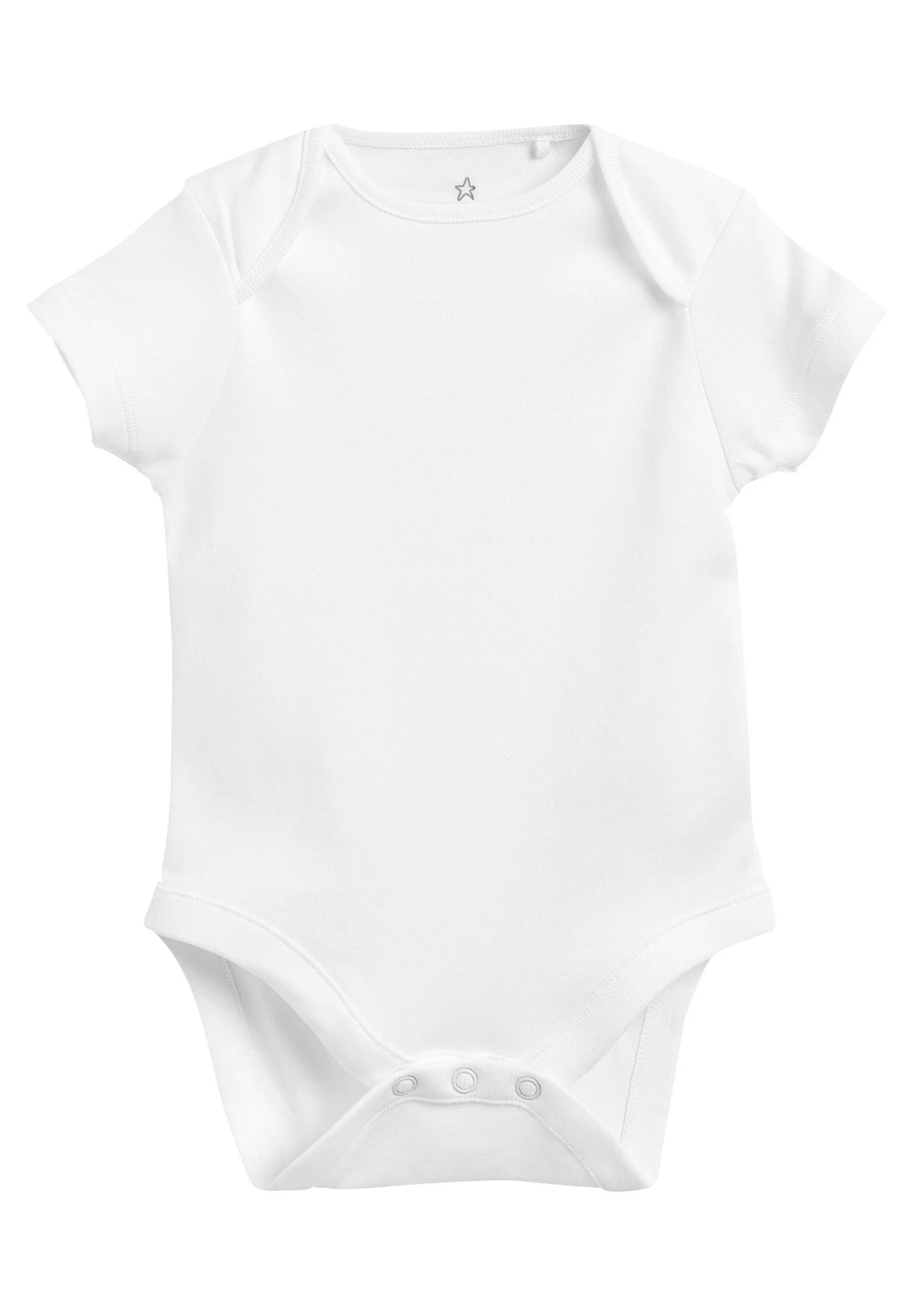 Next 7 Pack Cotton Short Sleeve Bodysuits - Body - White 2 Next 7 Pack Cotton Short Sleeve Bodysuits - Body - White - Afbeelding 2