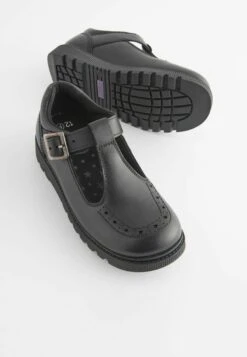 Next Patent - Ballerina'S Met Enkelbandjes - Mottled Black -Next 88d1bb8e14b5496a9976f988da915919