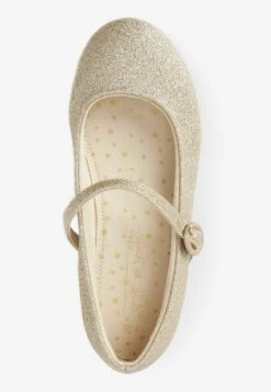 Next Mary Jane- Instappers - Gold Glitter -Next 8963b5c26fd04d99bf26d5b35c010b22
