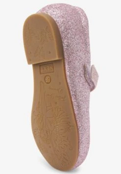 Next Mary JaneWide Fit (G) - Ballerina'S Met Enkelbandjes - Pink Glitter -Next 89732f4bfa7c4b18ac6d6cfc298bb3bb