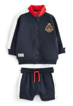Next Rugby Set Standard - Sweater Met Rits - Navy -Next 8a57fc94ea92400bae4963ac868ee934