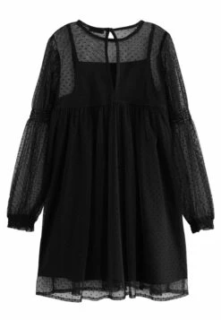 Next ShirredStandard - Cocktailjurk - Black -Next 8b8adaae06924508a9f342bc1d9cd934