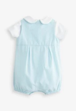 Next 3 Piece Smart CheckAnd- Jumpsuit - Pale Blue -Next 8c7a6ec2b1da4984ba177b2ff944ed29