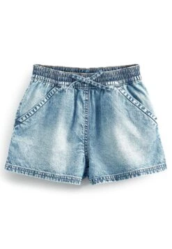 Next Elasticated Waist Standard - Jeansshort - Mid Blue -Next 8cf064e3e5d549be9d64280b34266651