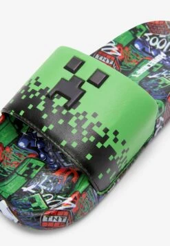 Next Badslippers - Black Green Minecraft -Next 8d1b15ff5e3d4aed9d2317a693d6eae8