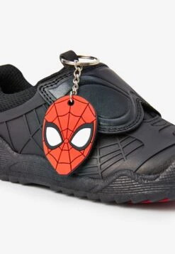Next Spider-Man Leather Double Strap Shoes - Sneakers Laag - Black -Next 8e11efabdec84521a4980f4860ad2d1c