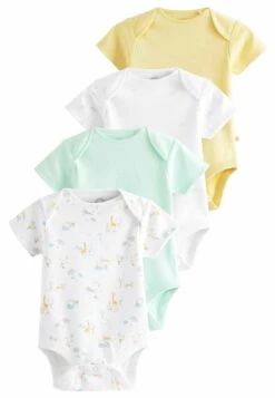 Next Short Sleeves 4 Pack Standard - Body - Lemon Yellow
