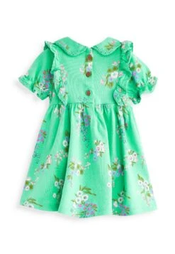 Next Short Sleeve Tea- Jurk - Green Floral 11 Next Short Sleeve Tea- Jurk - Green Floral -Next 8fc24eca8c95470b82c3ab2dedd48d2b
