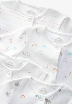 Next 4 Pack Printed - Kruippakje - White -Next 9080b8bd20974b0da6d0ede837031710