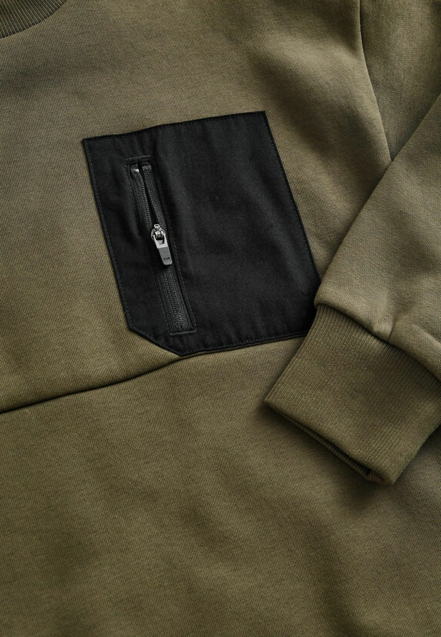 Next Utility Crew Standard - Sweater - Green 3 Next Utility Crew Standard - Sweater - Green - Afbeelding 3