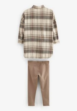 Next Set Standard - Legging - Neutral Check -Next 97807e8bbd6645e590556282ccf46f49