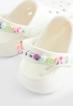 Next Badslippers - White/Fun Beaded -Next 97850623cae84f2192d82baf71412e80