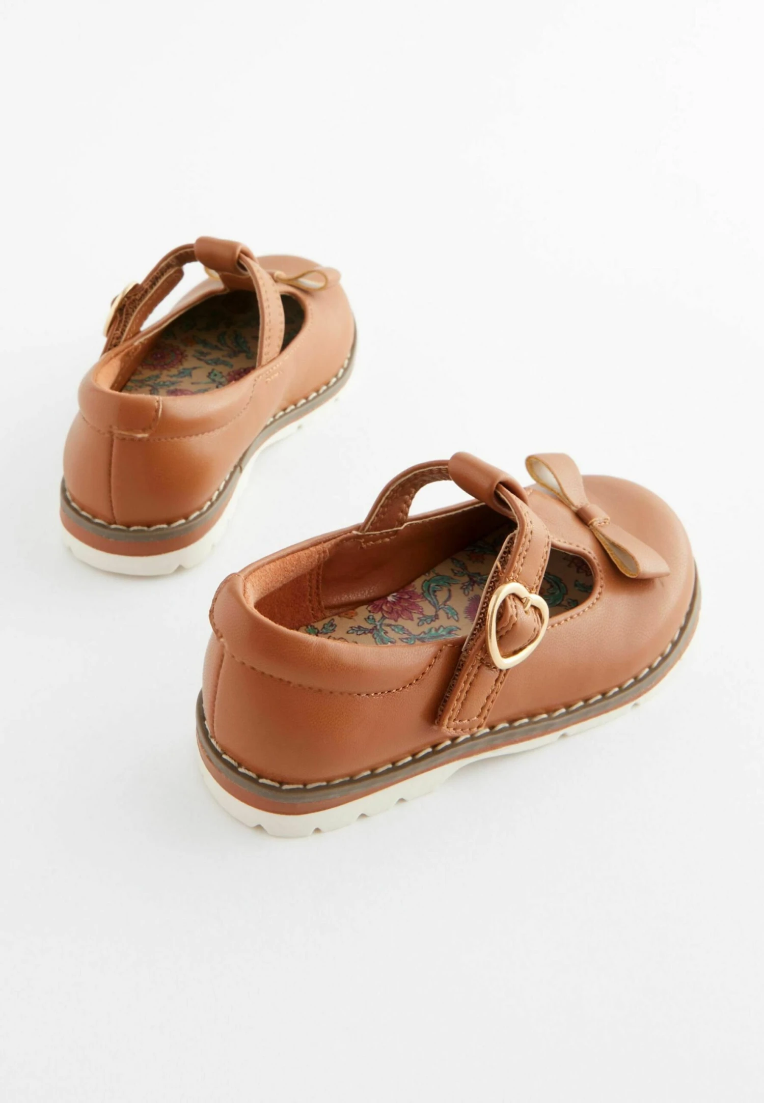 Next Bow T-Bar Standard Fit. - Babyschoenen - Tan Brown 2 Next Bow T-Bar Standard Fit. - Babyschoenen - Tan Brown - Afbeelding 2