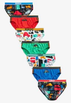 Next 7 Pack Days Of The Week - Slip - Red