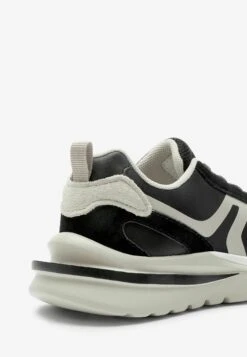 Next Elastic Lace Standard - Sneakers Laag - Neutral Black -Next 99e2618952344e44a224ce63fdb2e99c