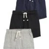 Next Multi 3 Pack Lightweight - Shorts - Black