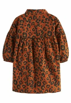 Next 3Mths-8Yrs - Spijkerjurk - Tan Animal Print -Next 9c23183ec5c34017a997391d88aa2f45