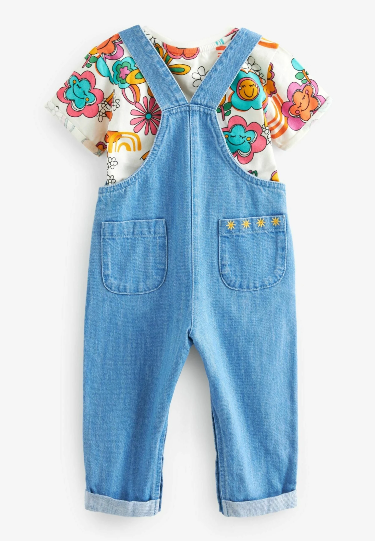 Next Set - Tuinbroek - Denim 5 Next Set - Tuinbroek - Denim - Afbeelding 5