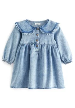 Next Collar - Spijkerjurk - Blue -Next a0e58b79ca2a47b4af1e2725f314ff69