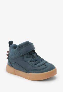 Next Warm Lined Easy Fastening High Top Spike Standard - Snowboots- Navy Blue -Next a1be0cc1ed134c9f89b10eb6dc672bde