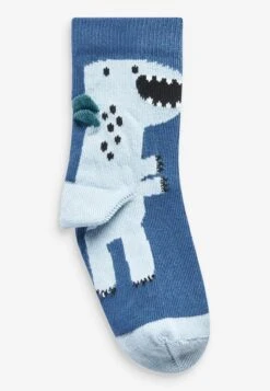 Next 7 Pack Rich Stripe Younger - Sokken - Blue (A00454) -Next a2c94e12005b427a80386a537b965665