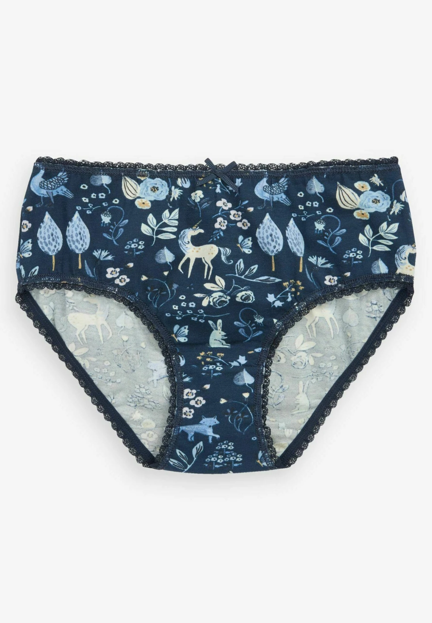 Next Days Of The Week 7 Pack - Slip - Blue White Floral Character 7 Next Days Of The Week 7 Pack - Slip - Blue White Floral Character - Afbeelding 7