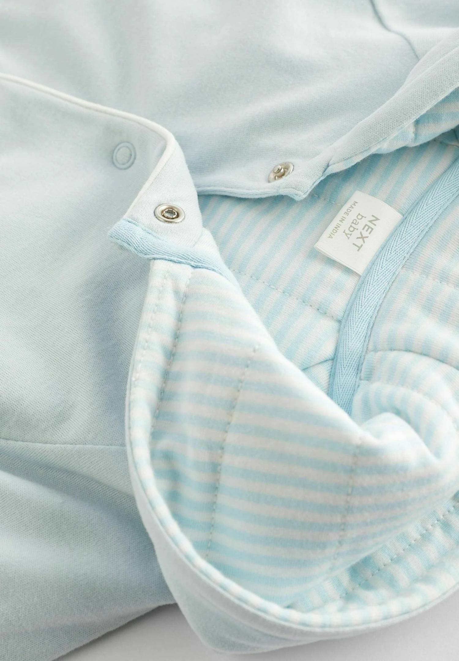 Next Weight Standard - Halflange Jas - Pale Blue 4 Next Weight Standard - Halflange Jas - Pale Blue - Afbeelding 4