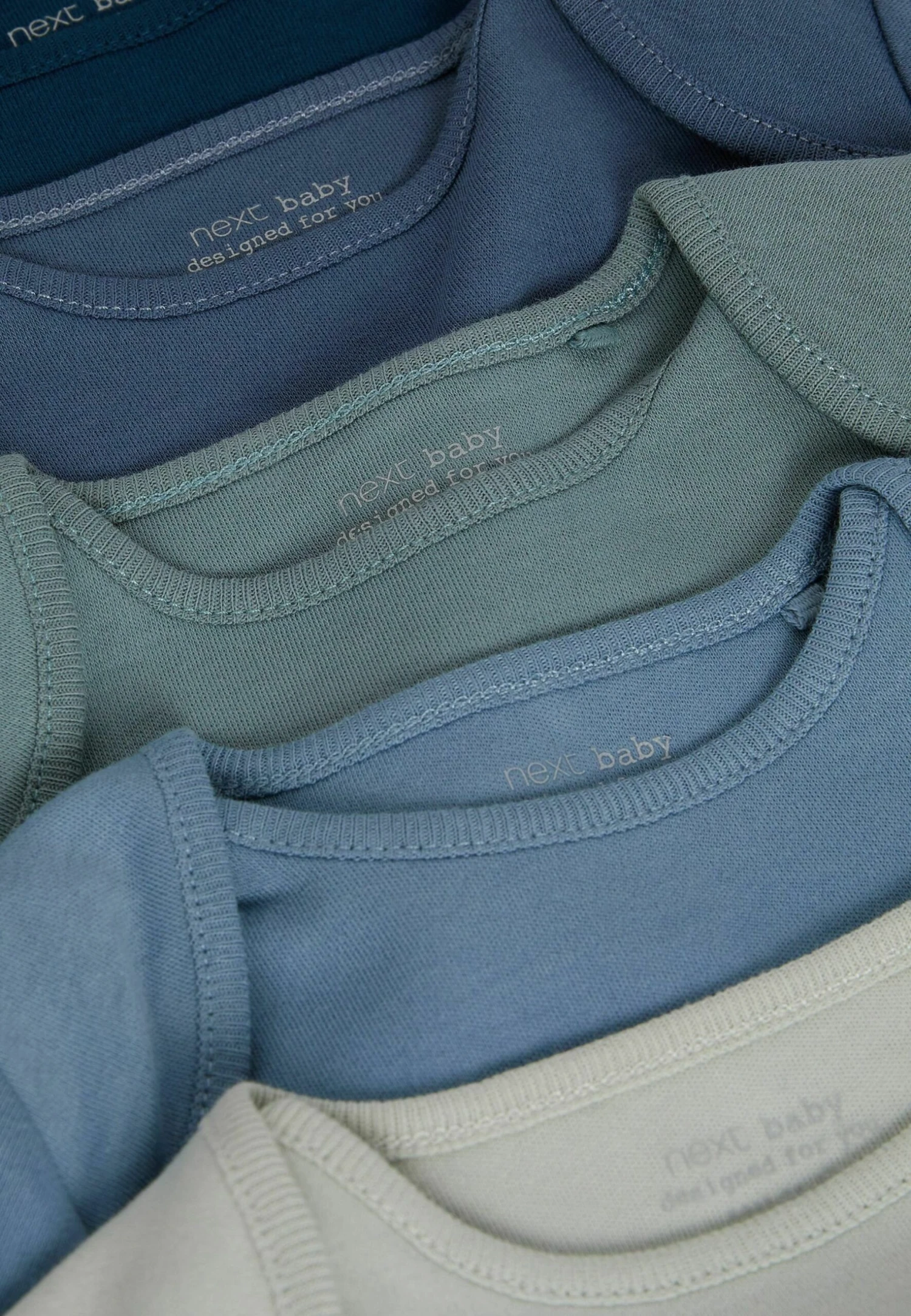 Next 5 Pack Long Sleeve - Body - Modern Blue 2 Next 5 Pack Long Sleeve - Body - Modern Blue - Afbeelding 2