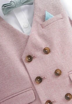 Next Set With Bow Tie Standard - Gilet - Pink -Next a720f530fd234af8bc70ef8f6b3553c7