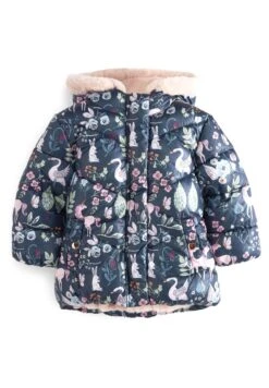 Next Shower Resistant - Winterjas - Navy Blue Unicorn Printed -Next aae3f390a531407788b1d67b230a631f