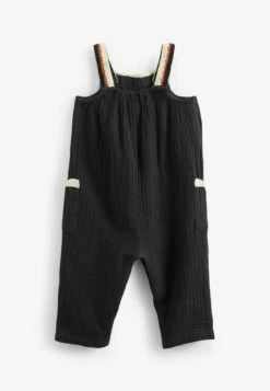 Next Crochet TexturedStandard - Jumpsuit - Charcoal Grey -Next aaffc3c0406648e9bf3d2956fb925261