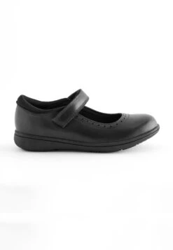 Next School Brogue Detail Mary Jane Standard Fit F - Babyschoenen - Matt Black
