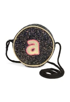 Next Initial GlitterStandard - Schoudertas - Black