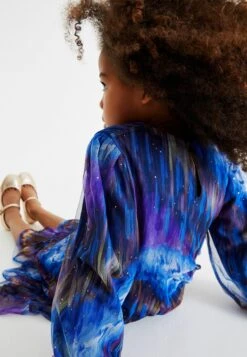 Next Tiered Standard - Cocktailjurk - Blue Purple Sparkle Tie Dye -Next ae58c6db02144ac697f81f432e24f04a