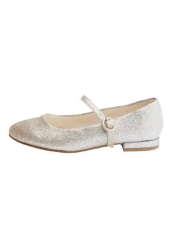 Next Silver/Gold Glitter Heeled Mary Jane Shoes (Older) - Ballerina'S - Gold