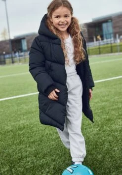 Next Shower Resistant Chevron Duvet Padded - Winterjas - Black -Next afcb47765ca049a8b7c76f1f7ecad485