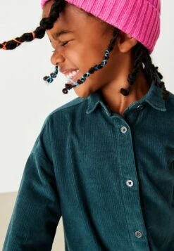 Next Casual Standard - Blousejurk - Dark Green Cord -Next b0c82ef87ada463ea820aadd0aec76cc