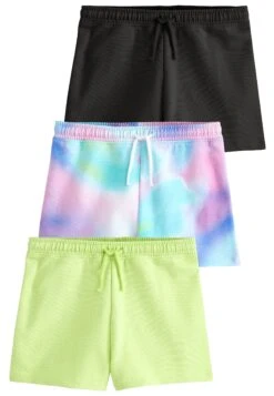 Next 3 Pack - Shorts - Pink Blue Purple Digital Tie Dye Print